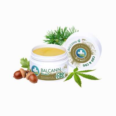 BALCANN CBD + CBG BIO kenderkenőcs tölgyfakéreggel - 50 ml - Annabis