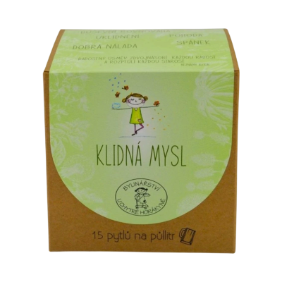 „Nyugodt elme” filteres gyógytea – 45 g (15×3 g) - Bylinářství U Chytré horákyně