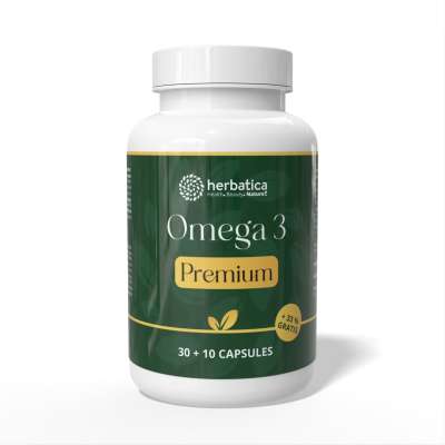 Omega 3 Premium – 40 kapszula – Herbatica