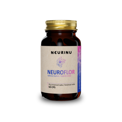 NEURINU Neuroflor probiotikum a lelki egyensúly támogatására - 50 kapszula
