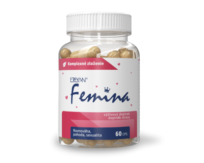 EREXAN Femina – A hormonális egyensúly, a jó közérzet és a női szexualitás támogatására – 60 kapszula
