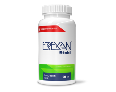 EREXAN Stabil a férfiak termékenységének és potenciájának támogatására – 90 kapszula