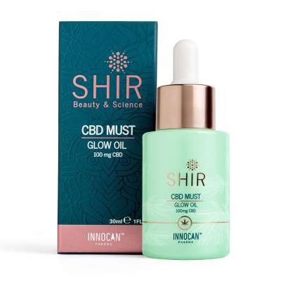 CBD ragyogást fokozó arcolaj 30 ml - SHIR Beauty & Science
