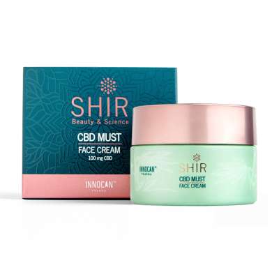 CBD hidratáló ránctalanító arckrém 50 ml - SHIR Beauty & Science