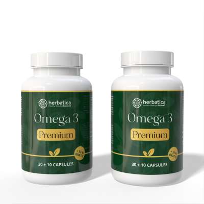 Akciós készlet: 2x Omega 3 Premium – 40 kapszula – Herbatica