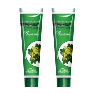 Akciós készlet: 2x Elixir Tisztitó krémbalzsam „Vérehulló fecskefű kivonattal” - 40 ml