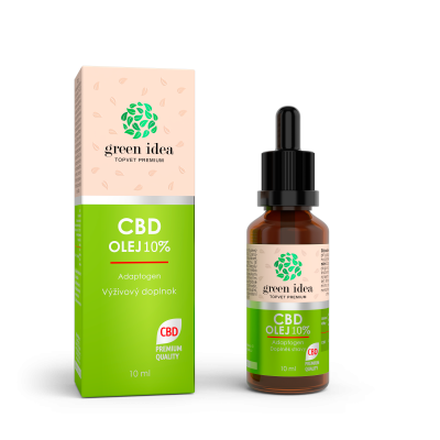 CBD olaj 10 % 10 ml - Green idea
