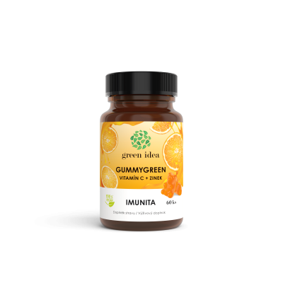 Gummygreen - C-vitamin + cink 60 db - Green idea