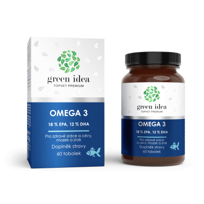 Omega 3 – 18% EPA, 12% DHA – 60 kapszula – Green idea