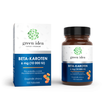 Beta-karotin - kapszulák 100 db - Green idea