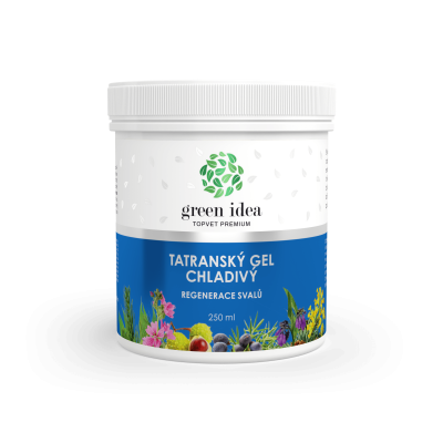 Tatranský gyógyfüves gél - hűsítő 250 ml - Green idea