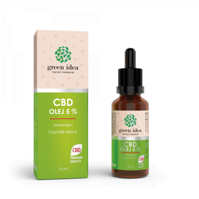 CBD olaj 5 % 10 ml - Green idea