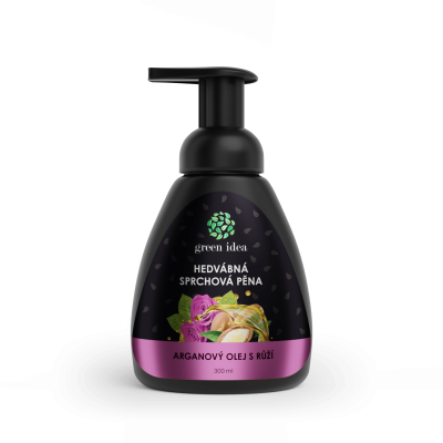 Selyem zuhanyhab - argán olaj rózsával 300 ml - Green idea