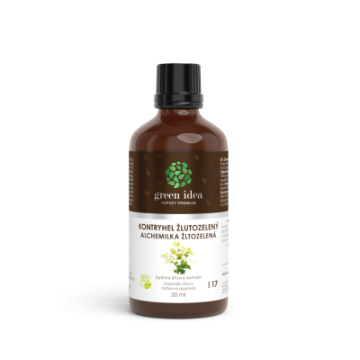 Sárgás-zöld lándzsás útifű tinktúra - csepp 50 ml - Green idea