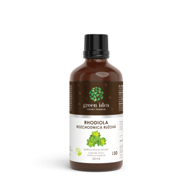 Rhodiola - Rozchodnice - tinktúra - cseppek 50 ml - Green idea