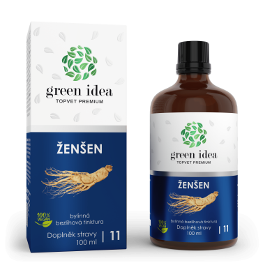 Ginzeng - alkoholmentes tinktúra 100 ml - Green idea