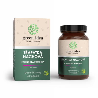 Echinacea gyógynövény kivonat - kapszula 60 db - Green idea