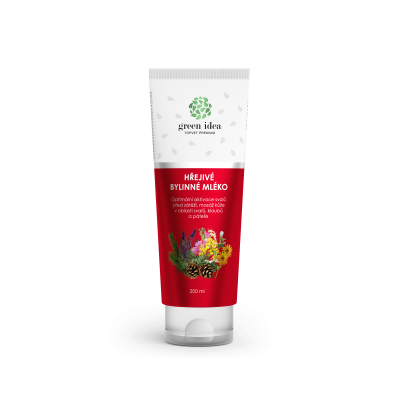 Green idea melegítő gyógynövényes testápoló tej 200 ml