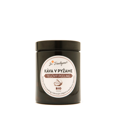 Dr. Feelgood BIO Kávé pizsamában testradír – 180 ml