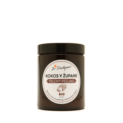 BIO testradír Kókusz köntösben - 180 ml - Dr. Feelgood