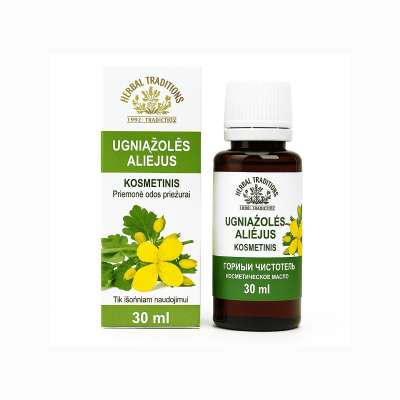 Vérehulló fecskefű olaj szemölcsökre – 30 ml – Herbal Traditions