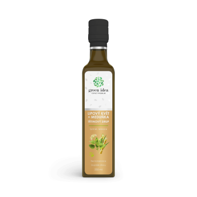 Hársfavirág és citromfű nádcukorszirup 250 ml - Green idea