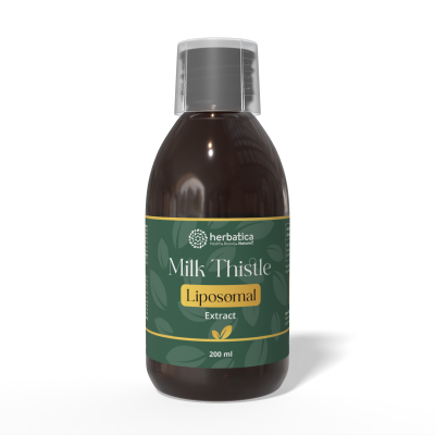 Lipozómás máriatövismag-kivonat – 200 ml – Herbatica