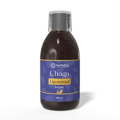 Lipozómás Chaga kivonat – 200 ml – Herbatica