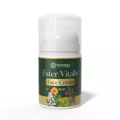 Ester Vitalis Face Cream – revitalizáló arckrém érett és fáradt bőrre – 50 ml - Herbatica