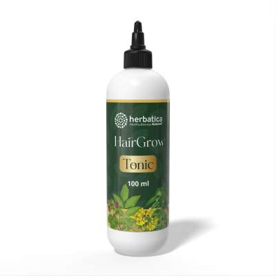 HairGrow Active Tonic – gyógynövényes hajtonik a hajnövekedés támogatására – 100 ml - Herbatica