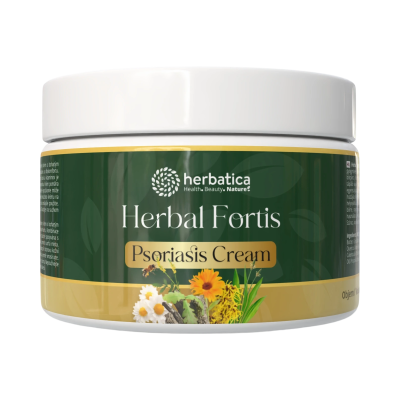 Herbatica Herbal Fortis Psoriasis Cream regeneráló krém pikkelysömörre hajlamos bőrre – 200 ml