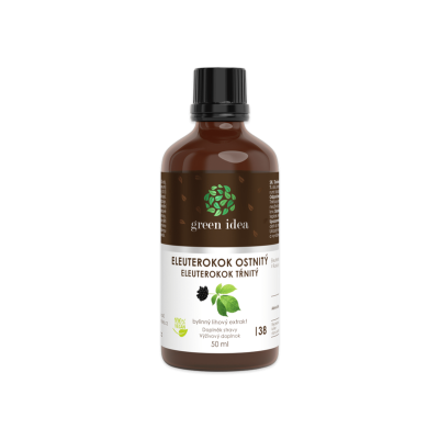 Eleuthero tinktúra - cseppek 50 ml - Green idea