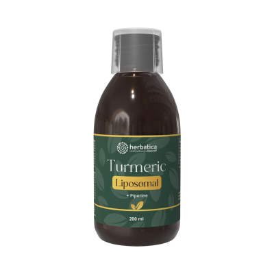 Lipozomális kurkuma kivonat + piperin - 200 ml - Herbatica