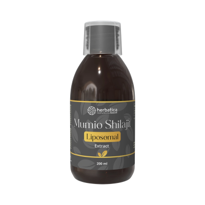 Lipozomális Shilajit Mumio kivonat – 200 ml – Herbatica