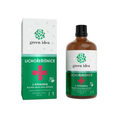 Green idea Sarkantyúka + piperin – alkoholmentes tinktúra