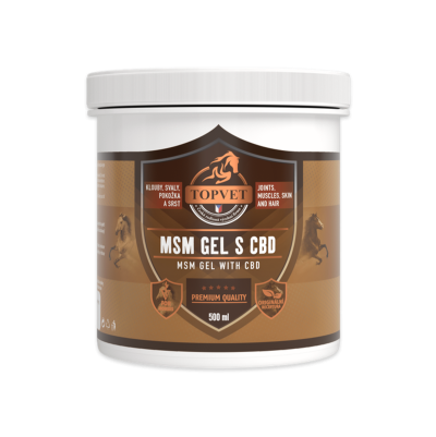 MSM gél CBD-vel 500 ml - Green idea