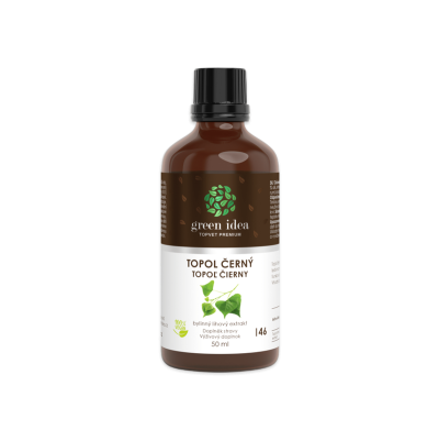 Fekete nyárfa tinktúra - cseppek 50 ml - Green idea