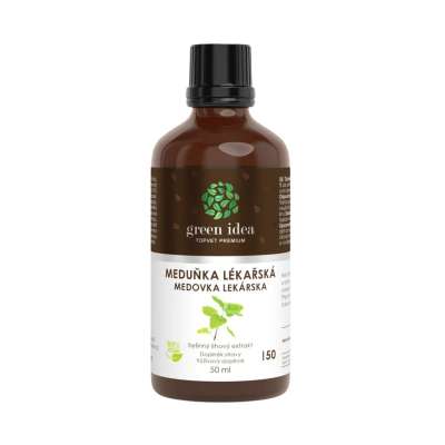 Green idea orvosi citromfű tinktúra – cseppek, 50 ml