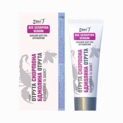 2 az 1-ben balzsam skorpió- és méhméreggel fájdalom, gyulladás és duzzanat esetén - 75 ml - FBT