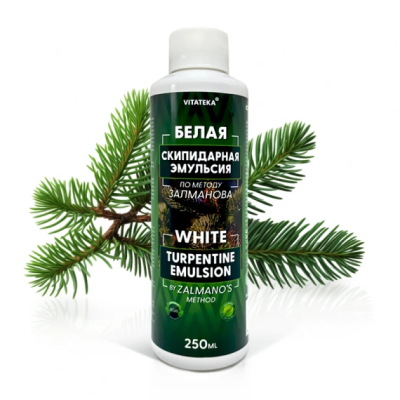 Fehér terpentin fürdőemulzió – 250 ml – Vitateka