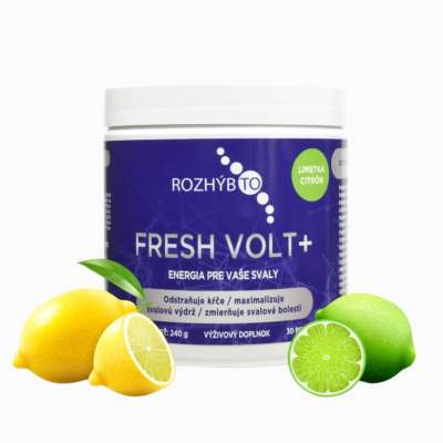 FreshVolt elektrolit ital (citrom-lime) - 240 g - Rozhýb to