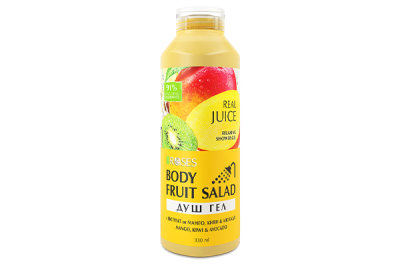 FRUIT SALAD – Mango, kiwi és avokádó természetes tusfürdő 330 ml - NATURE OF AGIVA
