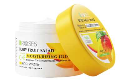 FRUIT SALAD C+E vitaminos hidratáló géles testápoló tej mangóval 200 ml - NATURE OF AGIVA