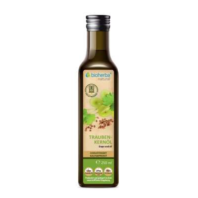 Hidegen sajtolt szőlőmagolaj - 250 ml - Bioherba