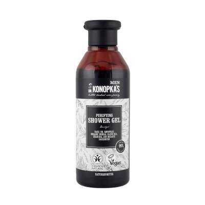 Dr. Konopka's férfi tisztító tusfürdő aktív szénnel – 280 ml