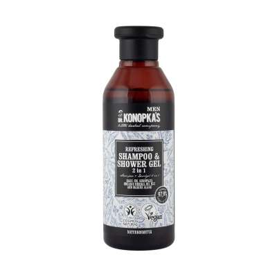 Dr. Konopka's Dr. Konopka’s férfi frissítő 2 az 1-ben sampon és tusfürdő – 280 ml
