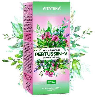 Pertussin – gyógynövényes szirup – 120 ml – Vitateka