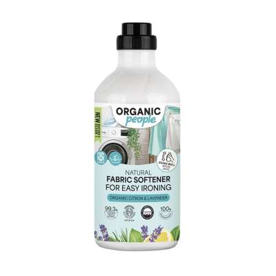 Organic People természetes öblítő a könnyebb vasalásért - 1000 ml
