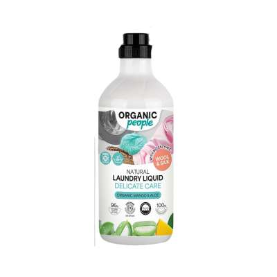 Organic People természetes mosógél kényes ruhákhoz – 1000 ml