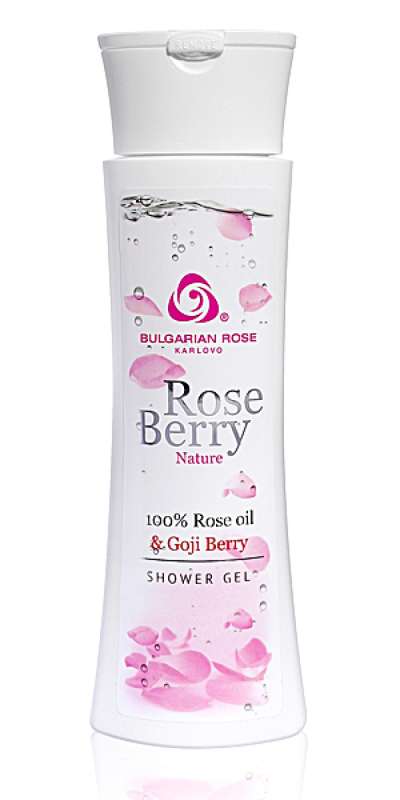 ROSE BERRY NATURE tusfürdő gél 200 ml - Bulgarian Rose Karlovo